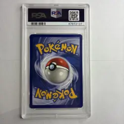 1999 Pokemon Fossil #62 Mysterious Fossil 1st Edition PSA 10 - Image 2