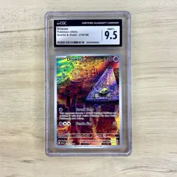 2023 POKEMON SCARLET & VIOLET ILLUSTRATION RARE - HOLO #210/198 DROWZEE CGC 9.5 - Image 1