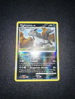 Pokemon TCG Mightyena 54/127 Platinum Base Reverse Holo NM/VLP - Image 1