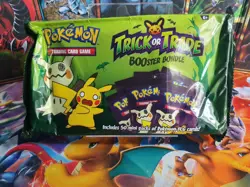 TRICK or TRADE BOOSTER BUNDLE POKEMON FACTORY SEALED 50 Mini pack 2023 HALLOWEEN - Image 1