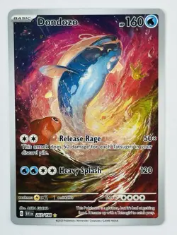 Pokemon TCG Dondozo 207/198 SV01: Scarlet & Violet Base Set IR Holo - Image 1