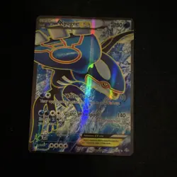 Pokemon Kyogre EX 148/160 XY Primal Clash Ultra Rare Full Art Holo 180 HP - Image 1
