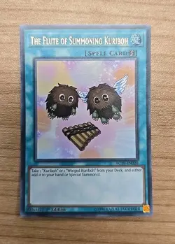 The Flute of Summoning Kuriboh AC19-EN020 Yu-Gi-Oh! Advent Calendar 1st Edition - Image 1