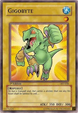 Gigobyte #AST-056 - Ancient Sanctuary Common Sinlge Yu-Gi-Oh! TCG - Image 1