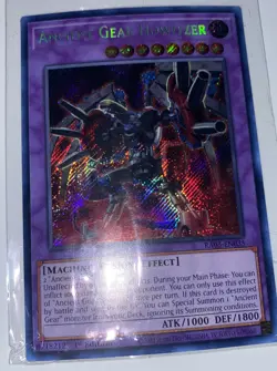Yugioh ! Ancient Gear Howitzer (Secret Rare) RA03-EN035 - Image 1