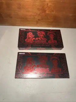 2025 Yu-Gi-Oh Legendary 5D's Decks Box Set Sealed Yusei Akiza Crow Lot Of 2 - Image 1