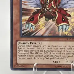 Winged Kuriboh LV9 RYMP-EN014 Ra Yellow Mega Pack Unlimited|Unlimited Edition - Image 4