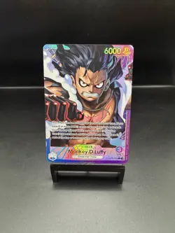 Monkey.D.Luffy (Alt Art) OP11-040 English A Fist Divine Speed - One Piece - NM - Image 1