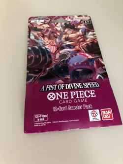 One Piece Card Game OP-11 A Fist of Divine Speed Sleeved Booster Pack Sealed - Image 1