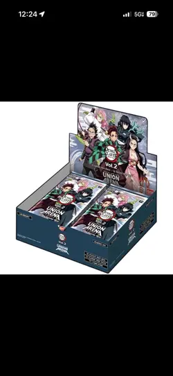 Union Arena Demon Slayer Vol 2. Sealed English Booster Box - Image 1