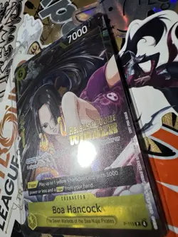 One Piece Card Game - Boa Hancock- P-115 OP15 Release Event Winner Promo Sealed - Image 1