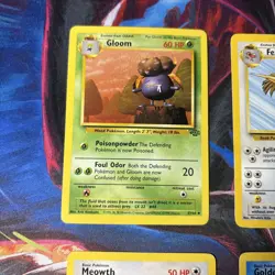 Jungle Vintage Pokemon Non Holo Unlimited Card Lot 6 Cards Old Sets Rare #1 - Image 2