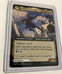 Peter Parker Promo Card Amazing Spider-Man Magic The Gathering MTG NYCC - Image 2