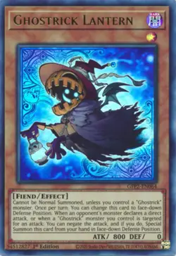 Ghostrick Lantern - GFP2-EN064 - Ultra Rare - 1st Edition - Lightly Played - Image 1
