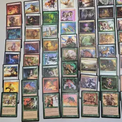 Commander Magic Deck MTG Cards = ALL 100 ***CATS's*** Tribal Green White Red 6/6 - Image 3