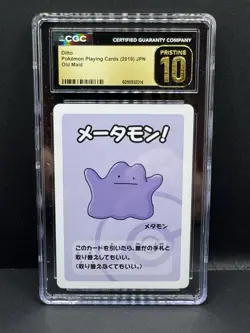 ✨✨ CGC 10 Pristine Ditto Old Maid 2019 Japanese Card - Image 1