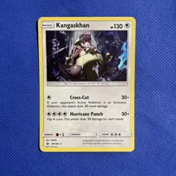 Pokemon TCG Kangaskhan Sun & Moon Base Set 99/149 Holo Rare Card - NM (b) - Image 1
