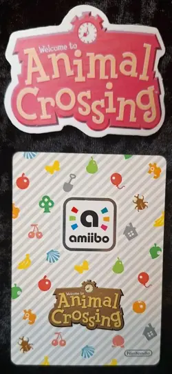 Animal Crossing Nintendo Amiibo Card Tom Nook #203 Special Holo Authentic - Image 2