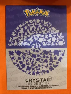 Clefairy & Gengar - Crystal Holo Box Hit - Crystal Dark Black - Pokemon Card - Image 2