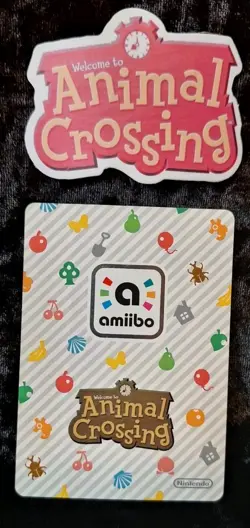 Animal Crossing Nintendo Amiibo Card Shrunk #312 Holo Authentic - Image 2