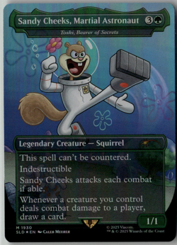 MTG Sandy Cheeks, Martial Astronaut Foil 1930 SLD x Spongebob Squarepants - Image 1