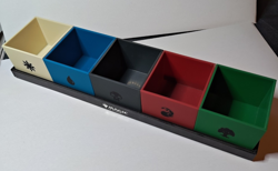 Ultra Pro Land Station Magic The Gathering Land Storage Case Used No Box - Image 1