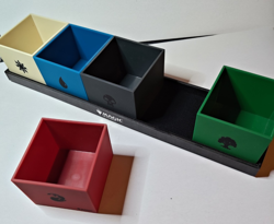 Ultra Pro Land Station Magic The Gathering Land Storage Case Used No Box - Image 2