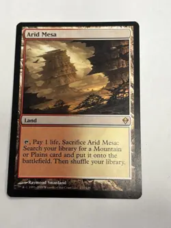 MTG Zendikar Arid Mesa | 211/249 | Regular Rare Free Shipping - Image 1
