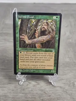 Hermit Druid Stronghold Rare NM Magic the Gathering MTG - Image 1