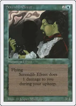 Serendib Efreet - Revised Edition Rare Sinlge Magic: The Gathering - Image 1