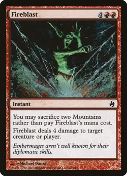 Fireblast #26 - Premium Deck Series: Fire and Lightning Common Magic MTG - Image 1