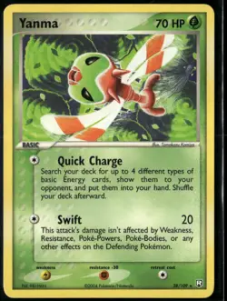 Yanma 28/109 Rare Team Rocket Returns NM Pokemon Card - Image 1
