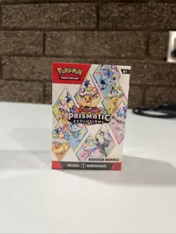 Pokemon Prismatic Evolutions Booster Bundle Sealed 6-Pack - Image 1