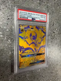 Pokemon TCG Lunala GX SM103a Gold Full Art Black Star Promo PSA 10 GEM MINT - Image 3