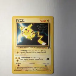 Pokemon Pikachu 4 The First Movie Promo Basic 50 HP Wizards 1999 Regular - Image 1