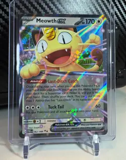 Meowth EX 062/088 Full Art Holo - Pokemon Perfect Order Me03 - Double Rare NM 💎 - Image 2