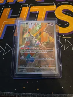 Mimikyu 75 Pokemon Paldean Fates Black Star Promo NM - Image 1