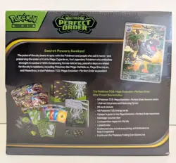 Pokemon TCG Mega Evolution Perfect Order Elite Trainer Box Sealed New - Image 2