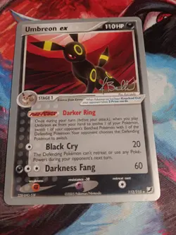 Umbreon ex 2006 (Jimmy Ballard) World Championship Decks NORMAL Pokemon TCG - Image 2