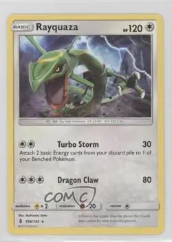Rayquaza Pokemon Sun & Moon Guardians Rising #106 - Image 1