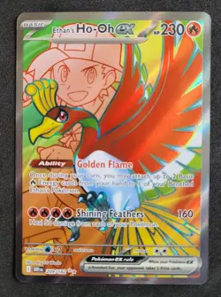 🔥Ethan's Ho-Oh ex 209/182 Sv10: Destined Rivals Holo Pokemon TCG📈💰 - Image 1
