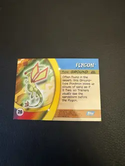 Flygon #28 Pokemon 2004 Topps Advanced Challenge - Image 3