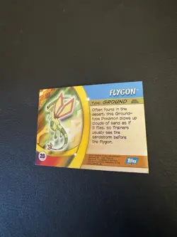 Flygon #28 Pokemon 2004 Topps Advanced Challenge - Image 4