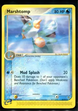 Marshtomp Uncommon- ex Dragon 36/97 2003 NM Pokemon - Image 1