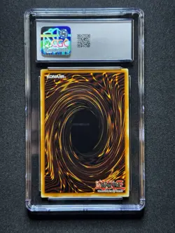CGC 9.5 ERROR Yugioh The Dark Magicians LDS3-EN090 Secret MISALIGNED STAMP! - Image 2
