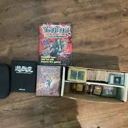 HUGE yu-gh-oh 1996 Card Lot Binders, Decks And Loose Cards - Image 2