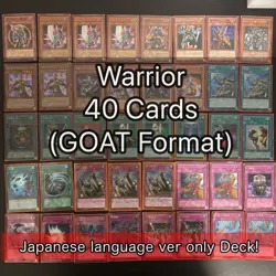 Warrior Retro (Goat Format) Japanese only Deck Yu-Gi-Oh card fym0-16 - Image 1