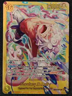 One Piece Monkey.D.Luffy 061 Adventure on Kami's Island OP15-EB04 English - Image 1