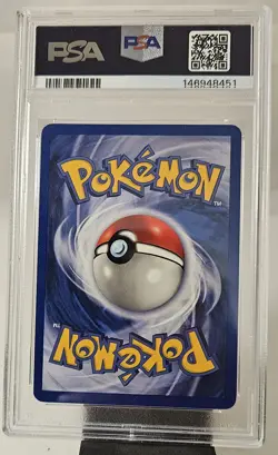 2000 Pokemon 1st Edition American Team Rocket #25 Dark Gyarados PSA - 7 - Image 5