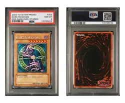 Dark Magician (Dark Duel Stories) DDS-002 Yu-Gi-Oh! PSA 8 - Image 1